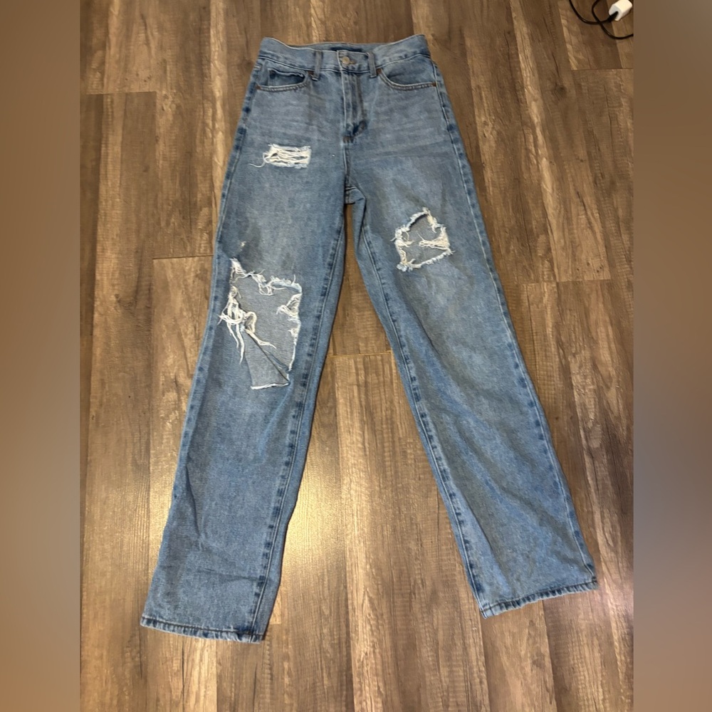 RSQ Blue Straight Leg Jeans
